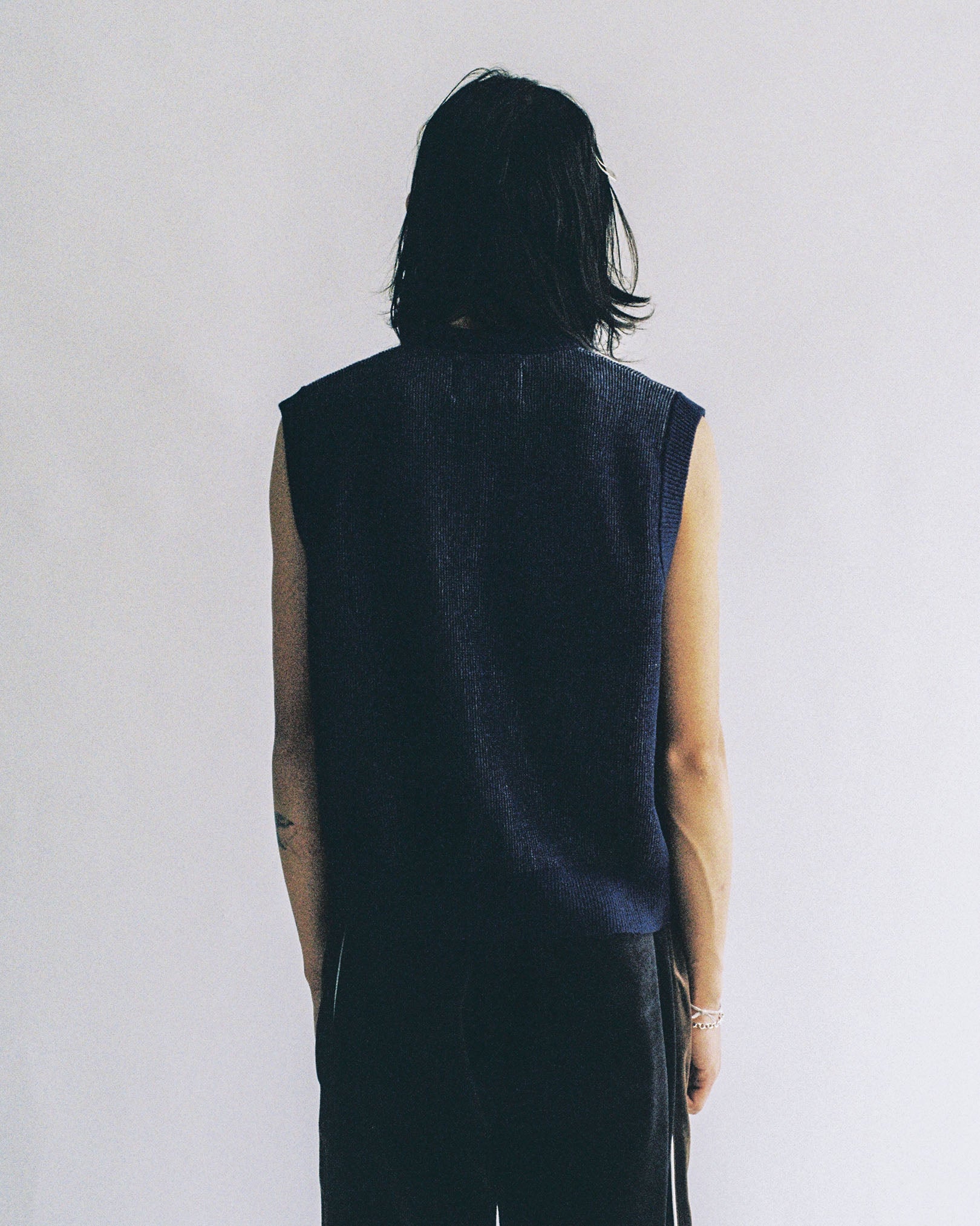 Ribbed Knit Sweater Vest